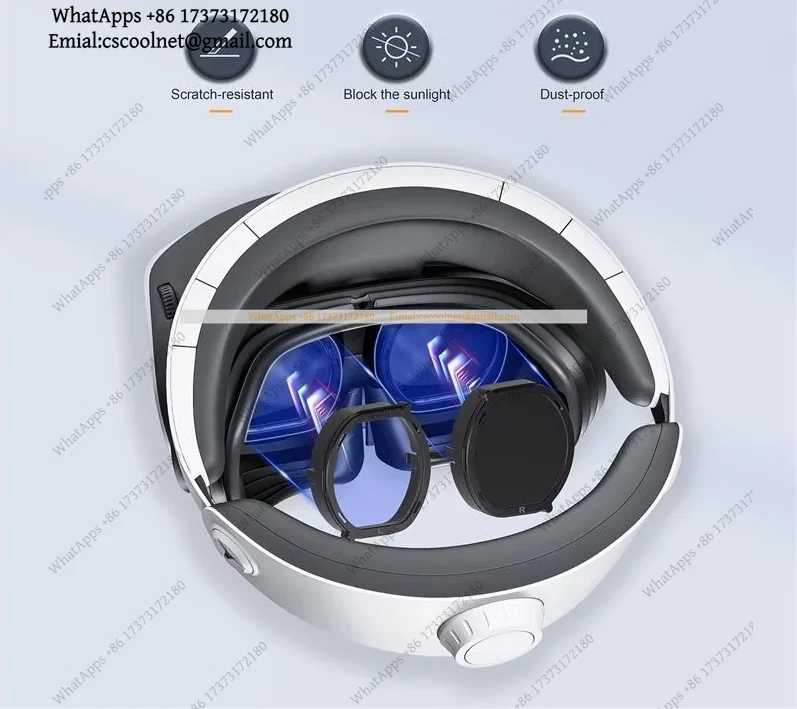 VR Prescription Lenses Myopia Anti Blue Glasses Quick Disassemble Frame For PS VR2