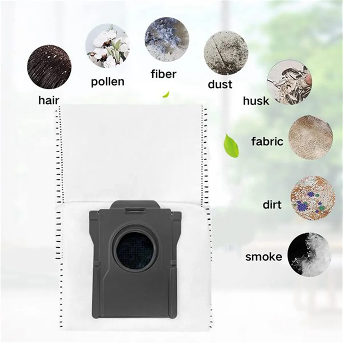 NEW 10PCS Dust Bag Fit for X50 Ultra / S40 Enhanced Edition Vacuum Cleaner Spare Part Accessories Kit