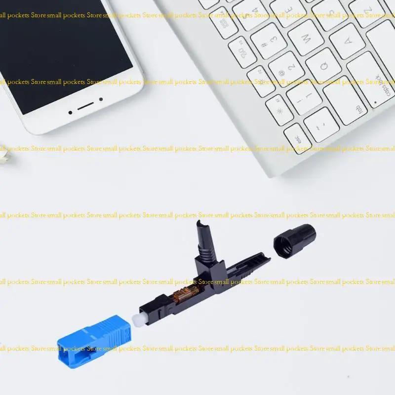 R1WD High Stability 100 Pcs ABS Material UPC Quick Connector for FTTH Long