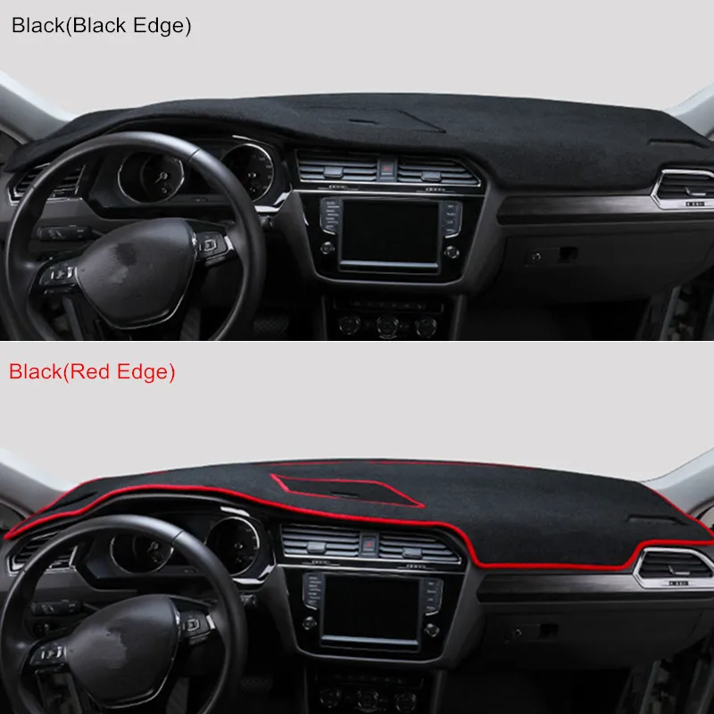 For Volkswagen VW Tiguan 2016 2017 2018 2019 2020 2021 2022 2023 Dashboard Cover Mat Pad Car Dashmat Sunshade Carpet Accessories view 2