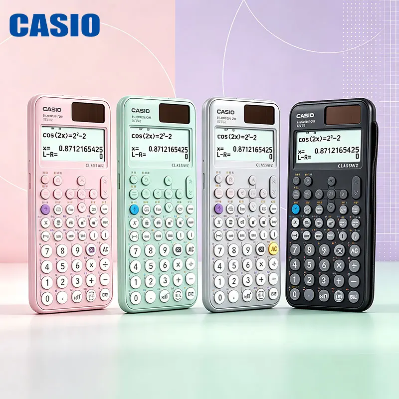 Casio FX-991CN CW/FX-999CN CW/DH-14 Business Engineering Function Calculator, Ergonomic Layout, desktop Business Office