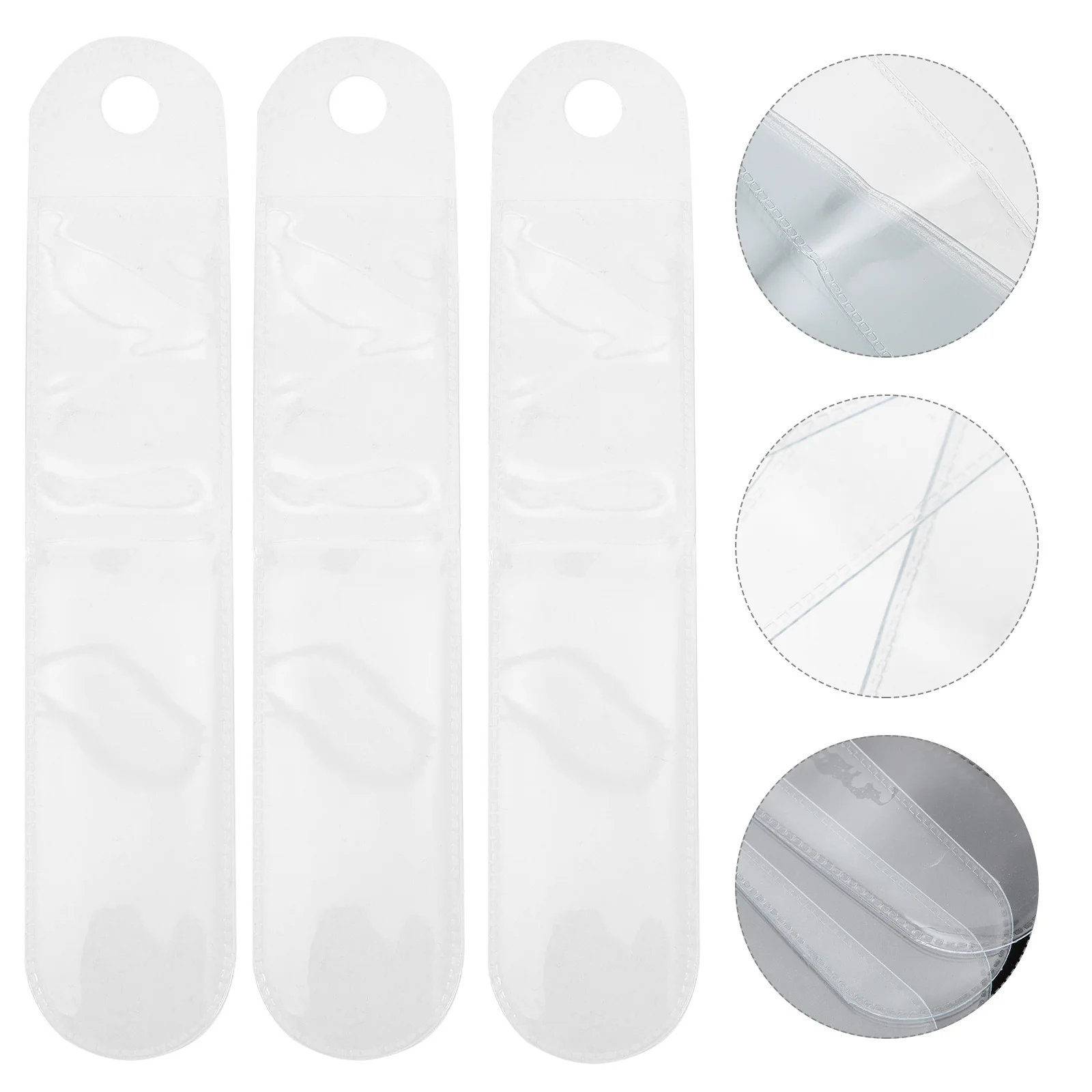 

100 Pcs Bags Lightweight Portable Pen Protection Bags Pen Covers for Fountain Pens Markers School Office Gifts