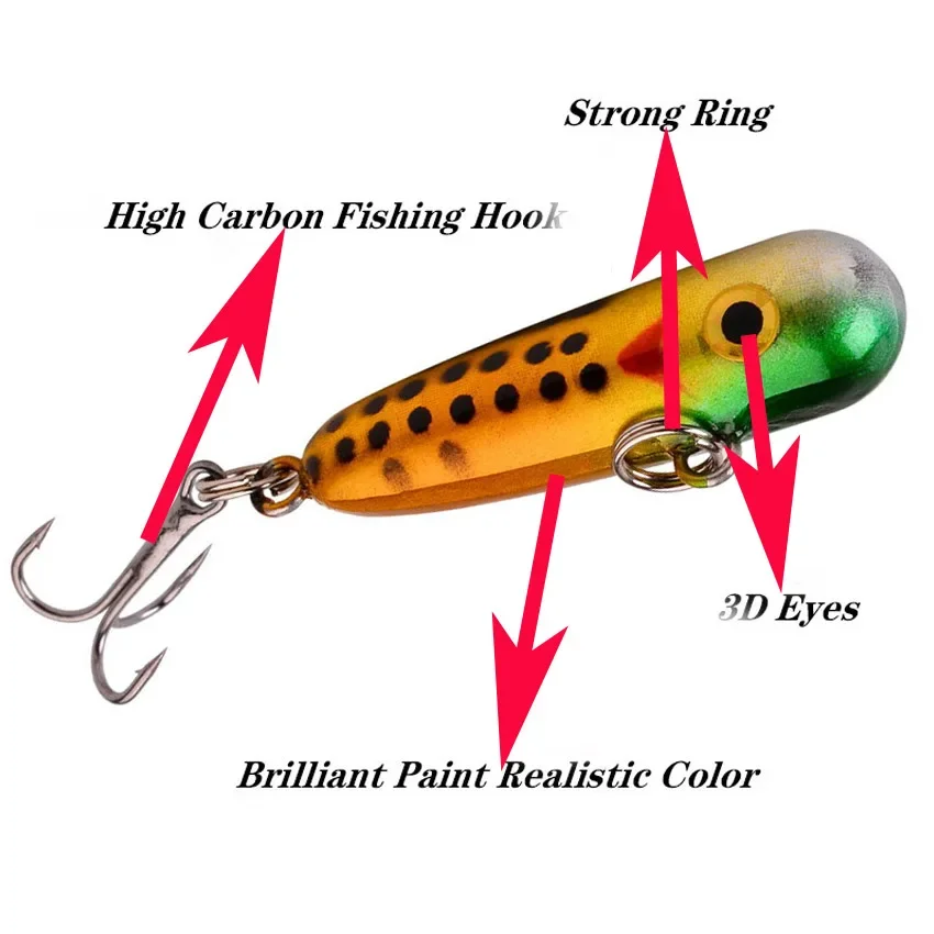 Fishing Lure Floating Pencil StickBait Lure 3cm 2g Wobblers Topwater Crankbait lures Artificiais Long Casting Hard Bait