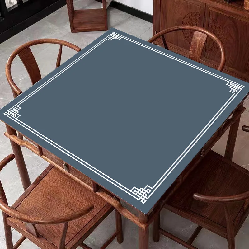 肥厚-80-×-80-センチメートル麻雀テーブルカバーマットサイレンサーパッド家庭用ポーカーゲームルームボードゲームマットブランケット