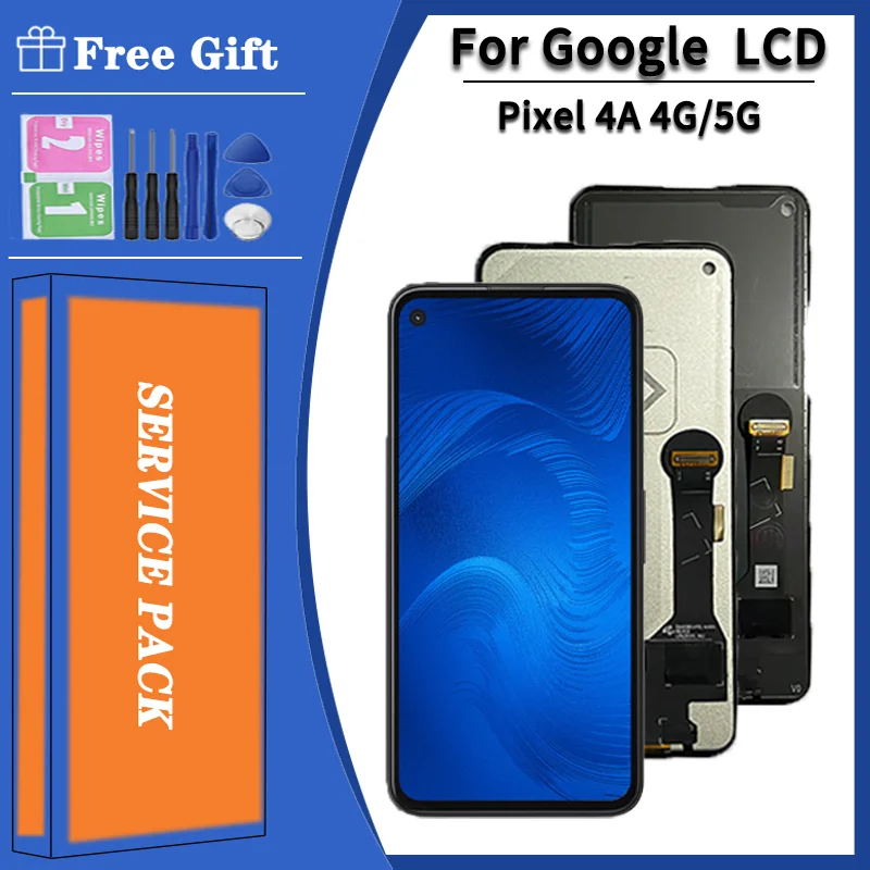 Écran TFT pour Google Pixel 4A 4G LCD G025J écran tactile numériseur pour Google Pixel 4a 5G GD1YQ remplacement LCD