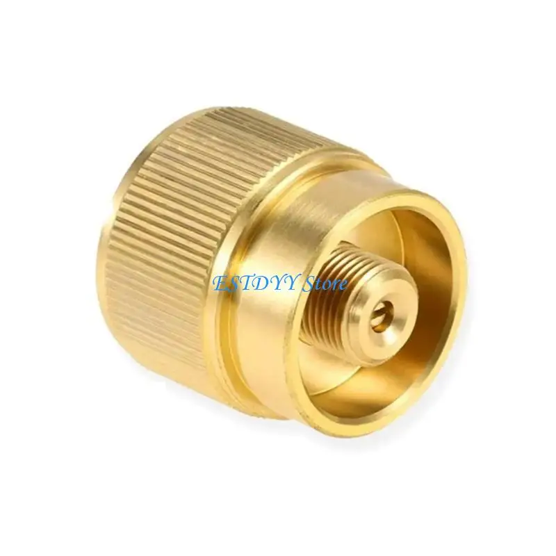 

G6DE Outdoor Stove Connectors Adapter Practical Gas Furnaces Conversion Head for Camp and Picnics Cooking Activity