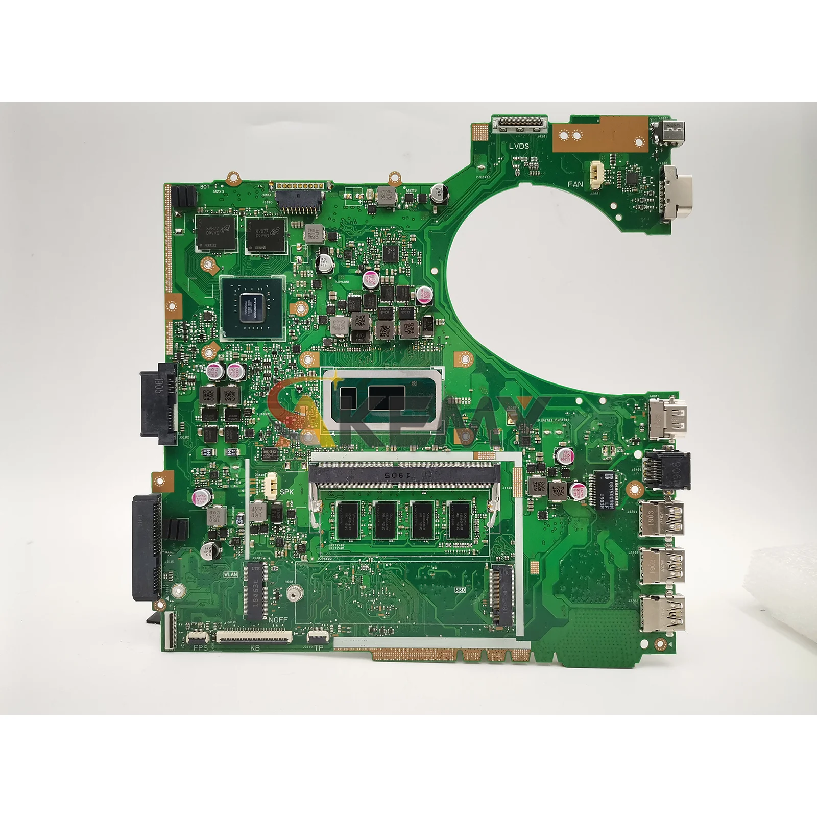 P1440FB Laptop Moederbord Voor ASUS ProArt P1440FB P1440FAC P1440F Notebook Moederbord Met I3 I5 I7 CPU 100% testen OK snel schip