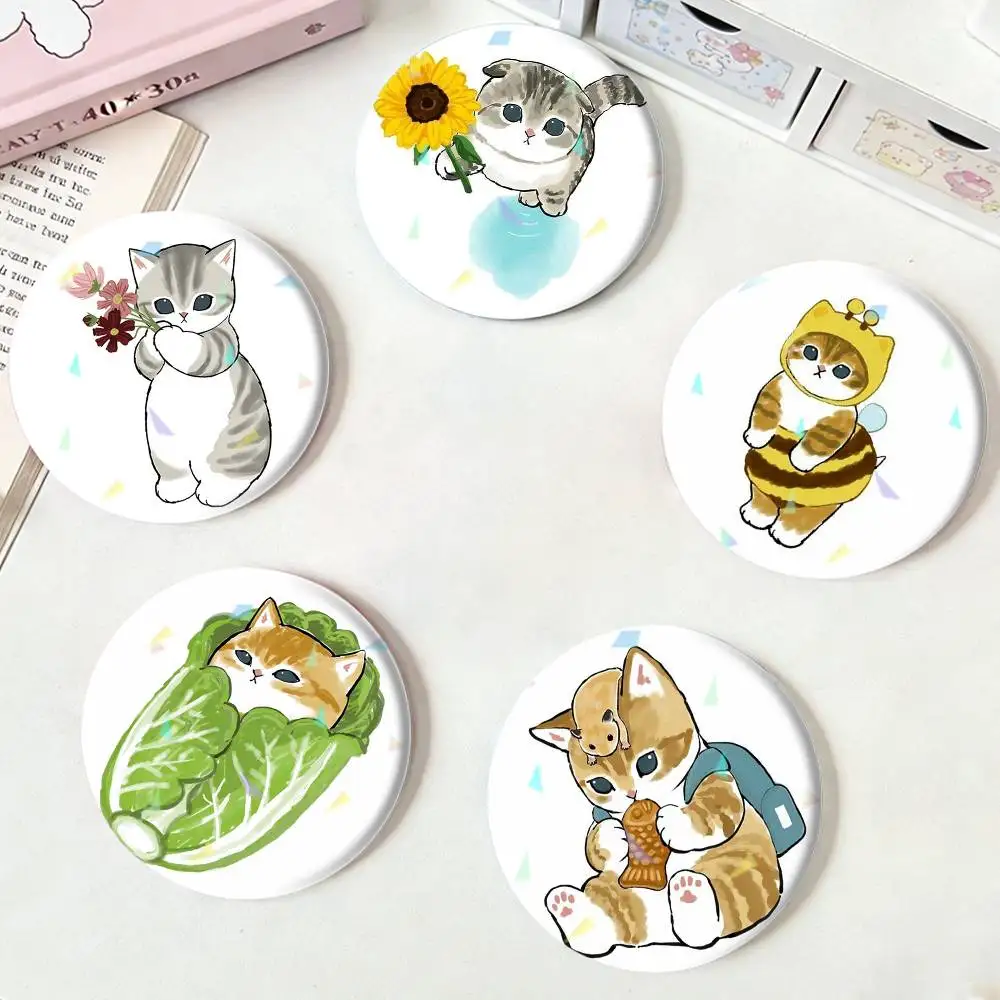 

Hot Sale M-Mofusand Badges Niche Design Brooch for Backpack Lapel Pins Creative Accessories