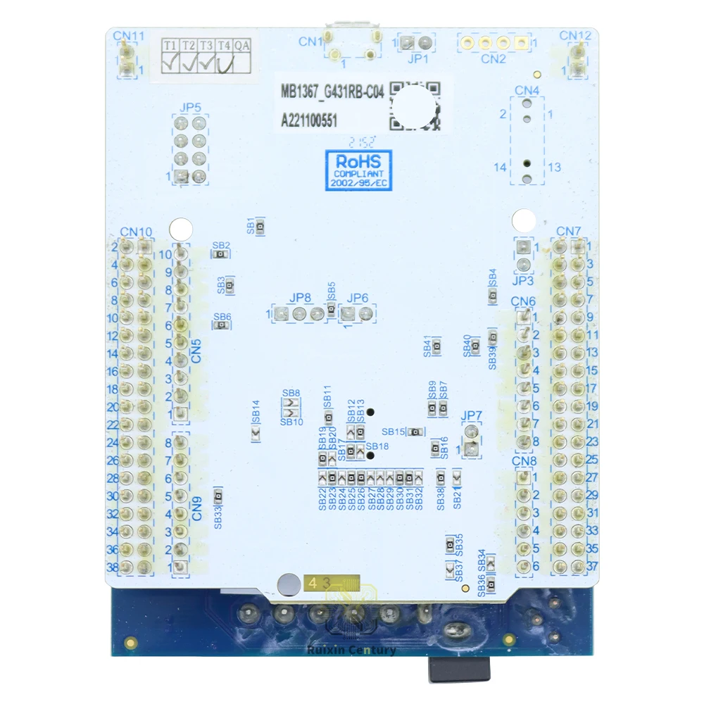 FOR ST P-NUCLEO-IHM03 Motor Control Nucleo Kit NUCLEO-G431RB X-NUCLEO-IHM16M1 STSPIN830 3-Phase Driver 7-45V 1.5Arms FOC
