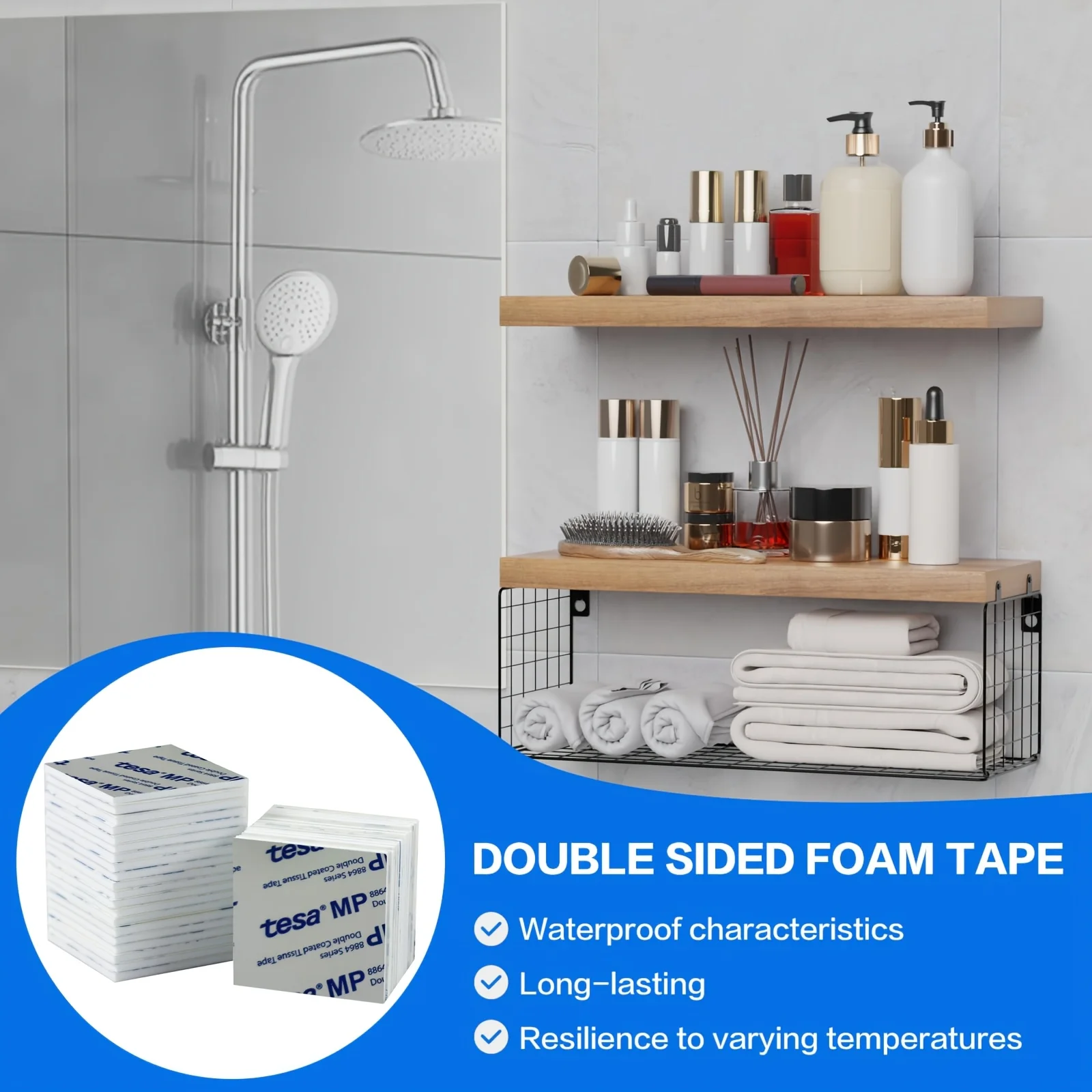 

14Pcs Super Strong Double Sided Adhesive Foam Pads Extra Strong Double Sided Adhesive Tape For Home Office Accessories