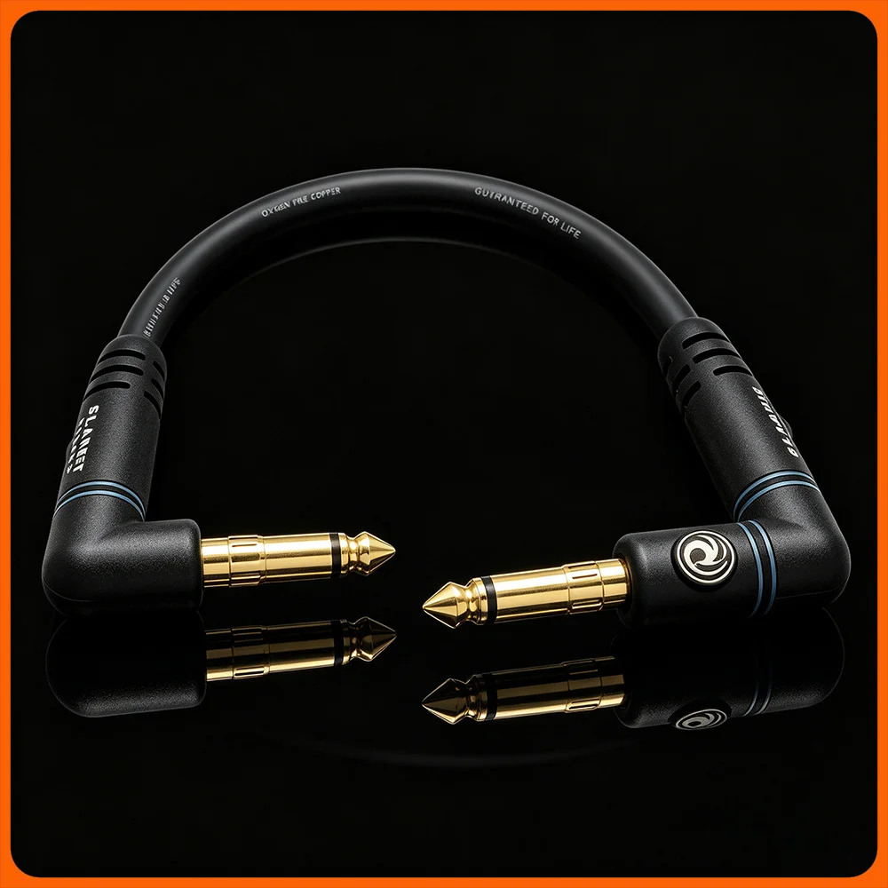 ▲ HIFI Planet Waves PW-PRA-205 Patch audio Cable 2Pack Guitar Instrument Single Pedal Jumper Special Positive Connection Plug