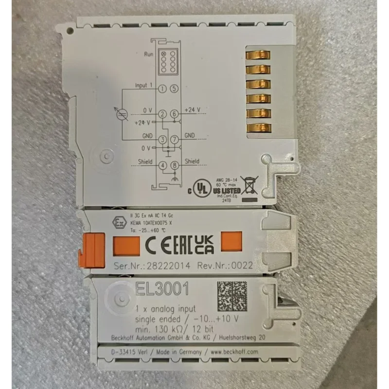 Б/у EL3001 PCL протестирован и отправлен quicklys