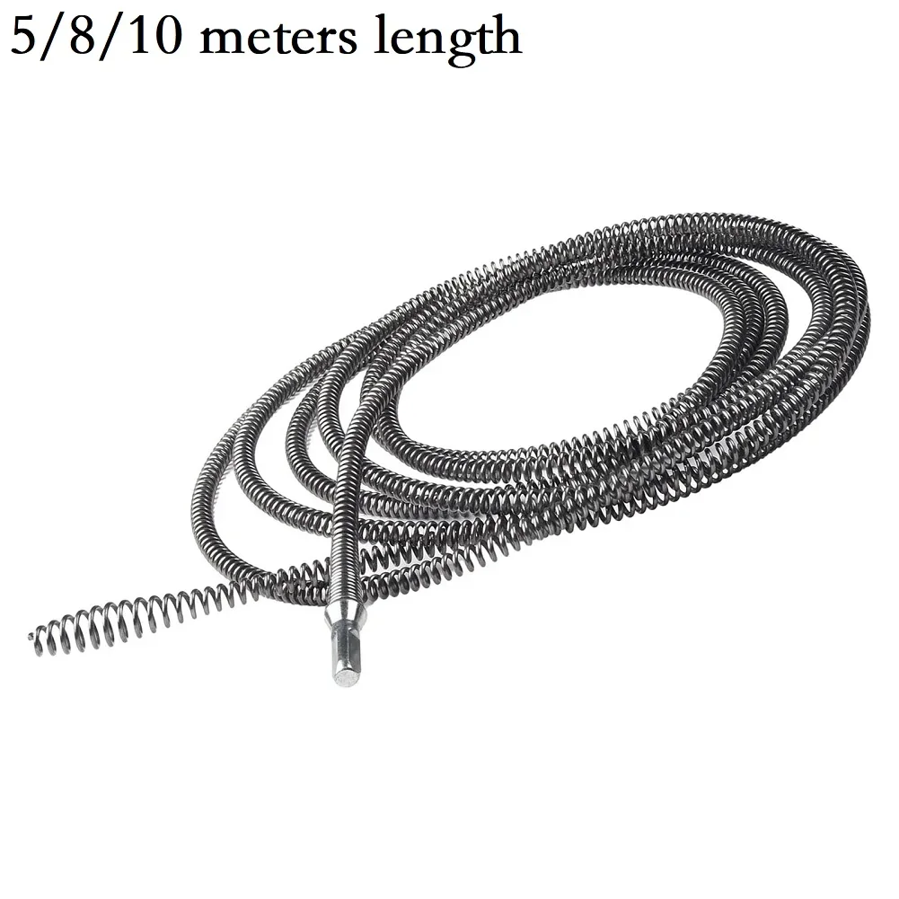

Aa5 Meter Electric Drill DrainDredgingSpring Sink Cleaner Sewer Dredging Tool For Bathroom Kitchen Sink Drain