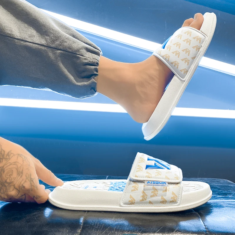 يجب اقتناؤه صنادل رجالية ساخنة للصيف، قماش مريح + داخلي ناعم + قاعدة مرنة، عصرية وعملية