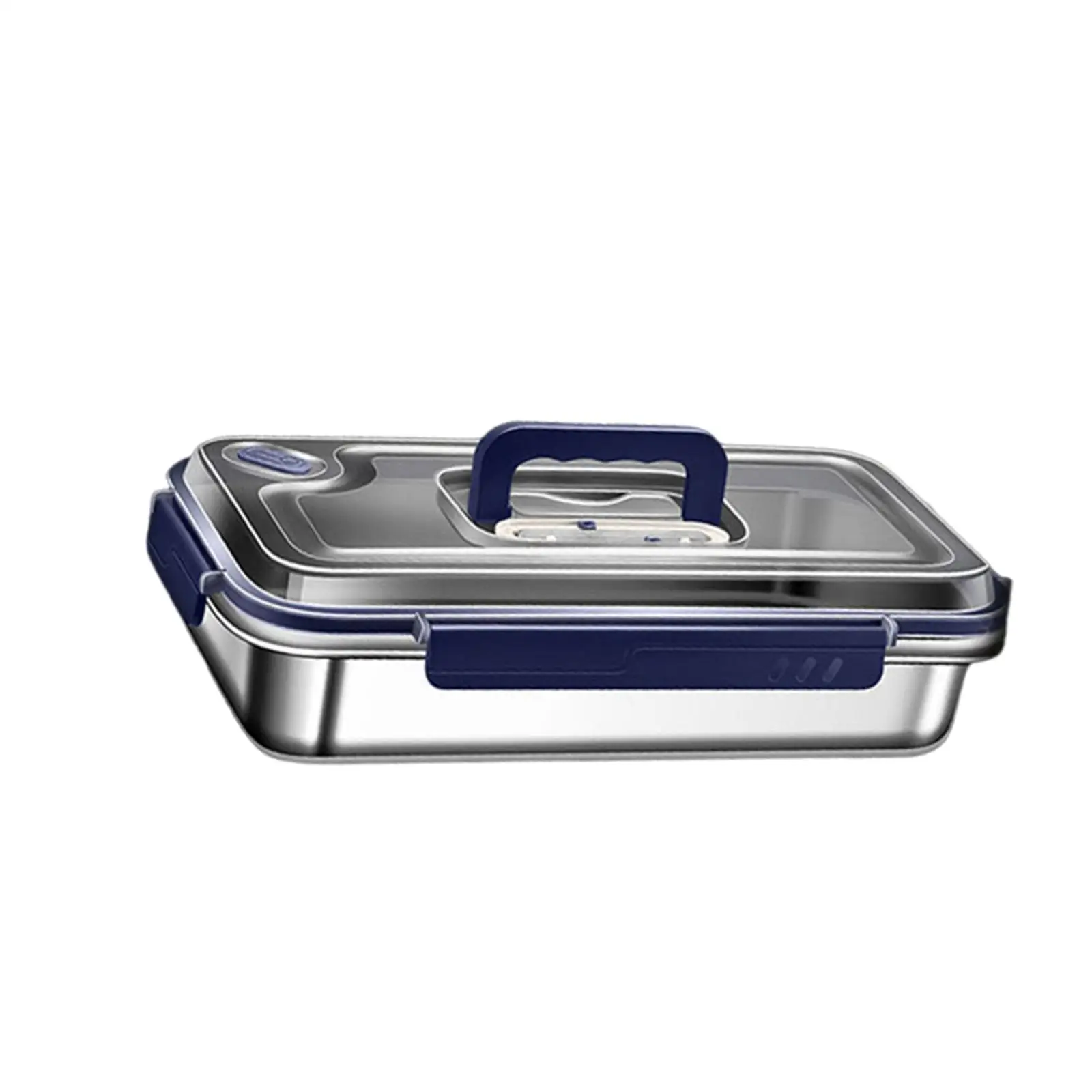 Large Capacity Stainless Steel Lunch Box Leakproof Stackable Meal Prep Food Container for School Kids Camping