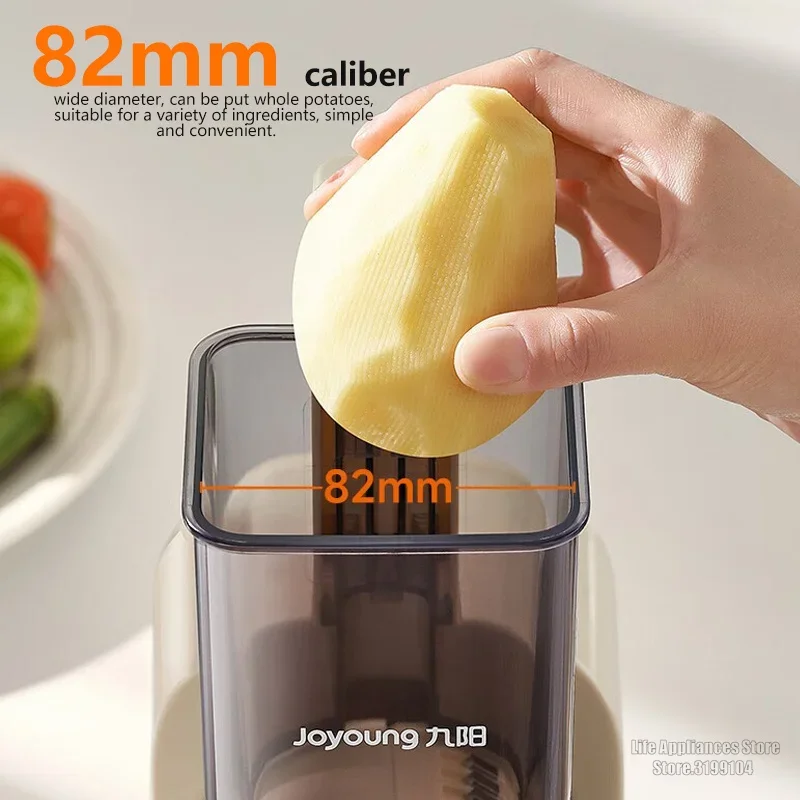 Joyoung Electric Vegetables Chopper Cutter with 4 Sets Balde Fast Chopping Potato Shred Slice For Home Kitchen Tools SH22V-AZ521