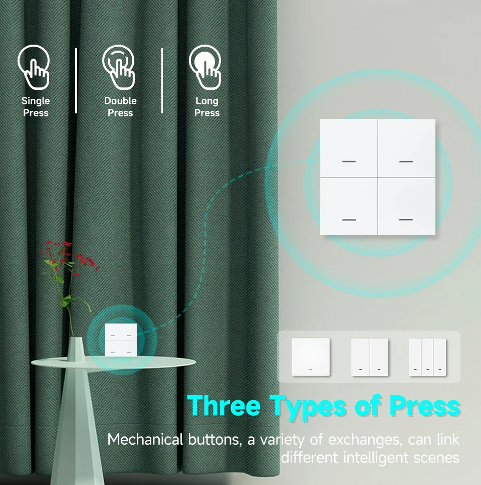 Рисунок 6 - 4/3/2/1Gang Tuya Zigbee 3