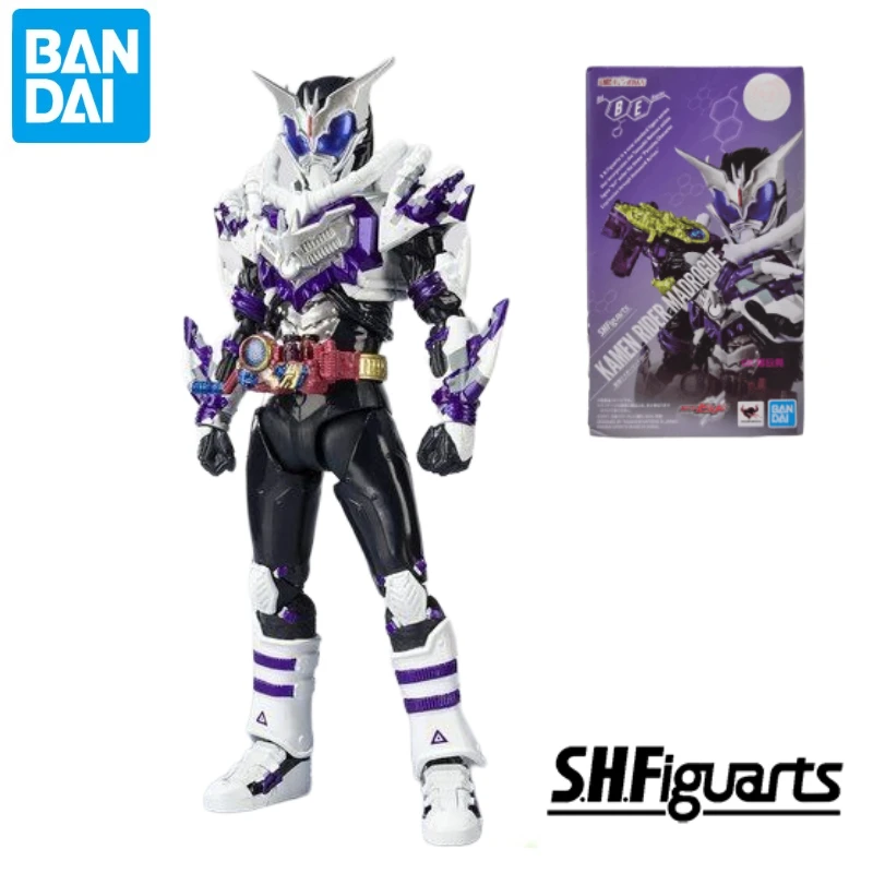 

In Stock Original Bandai S.H.Figuarts SHF Tokusatsu Kamen Rider MadRogue Action Figure Toys Collection Model Gift