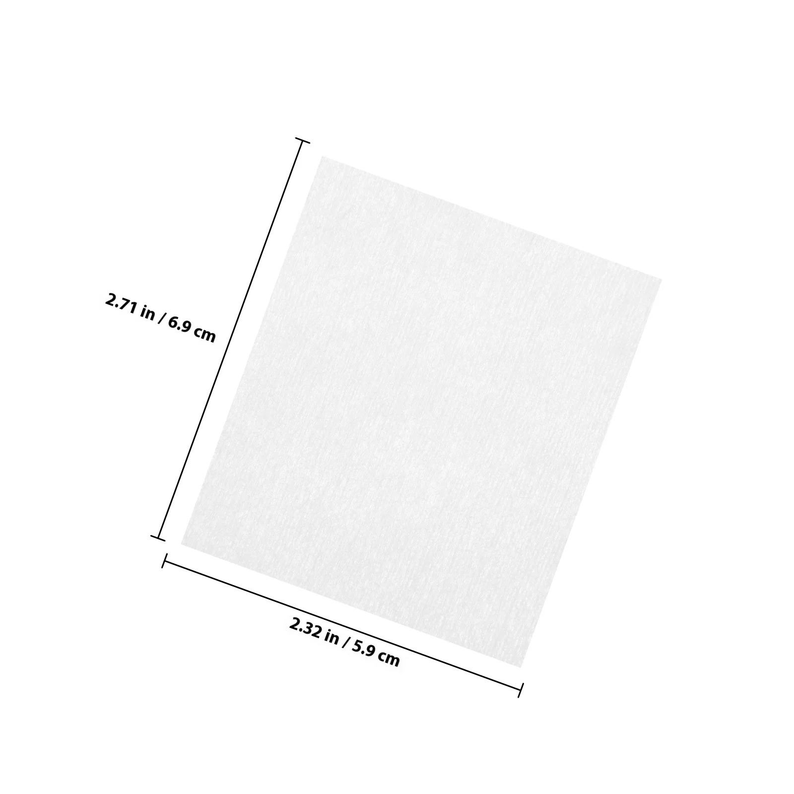 1200 قطعة منصات قطنية الوجه غير المنسوجة النسيج مزدوجة الجانب ماصة مزيل ماكياج منصات الوجه الحبر مناديل ماكياج العين المطهر #2