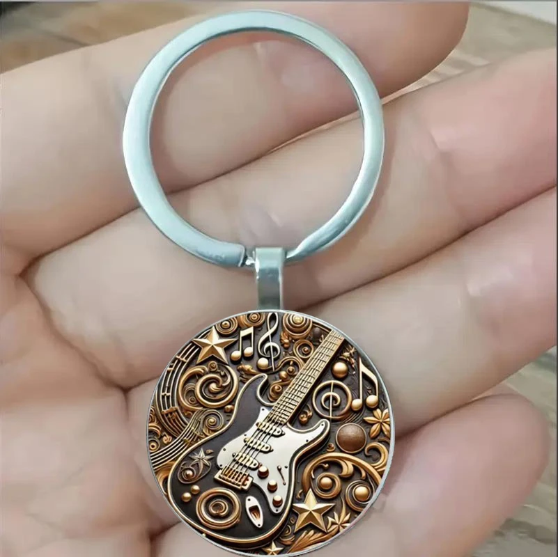 

Vintage-Style Border Collie Keychain with Intricate Carving - Zinc Alloy, Perfect Gift for Birthdays, Christmas & New Year, Uniq