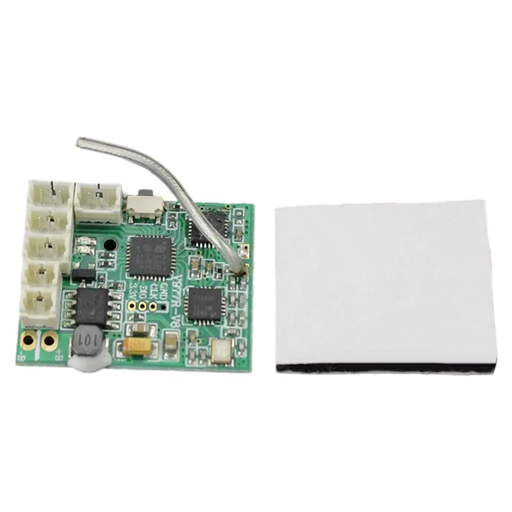 RC Helicopter Receiver Board PCB Spare Parts for Wltoys XK K110 K123 K124 K110S Drone DIY Accessories