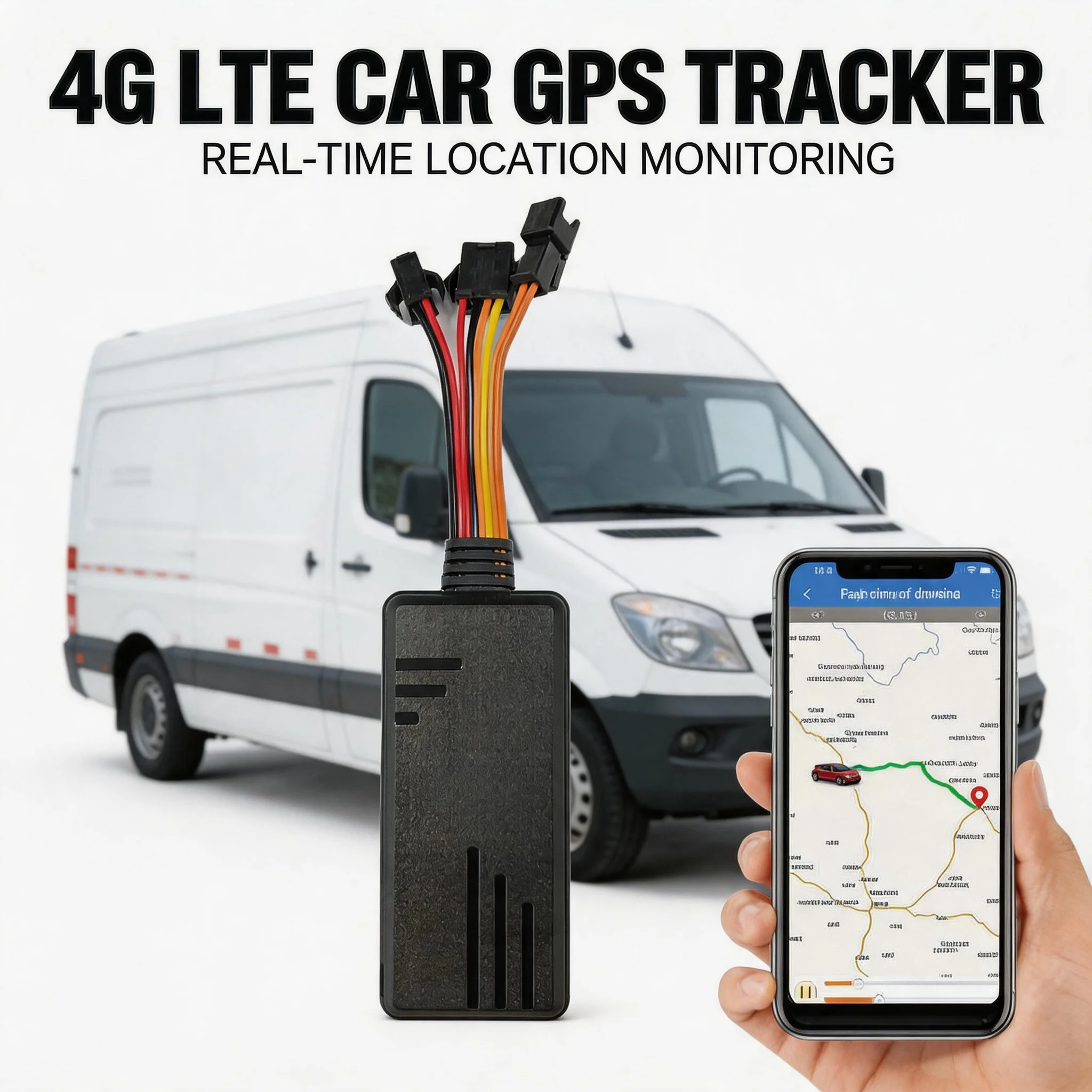 4G CAT1 Simcom 7670SA J16 Vehicle GPS Tracker ACC Relay GT06 CRX3 for Cars Buses Trucks Motorcycles Anti-Theft Real Time Locator