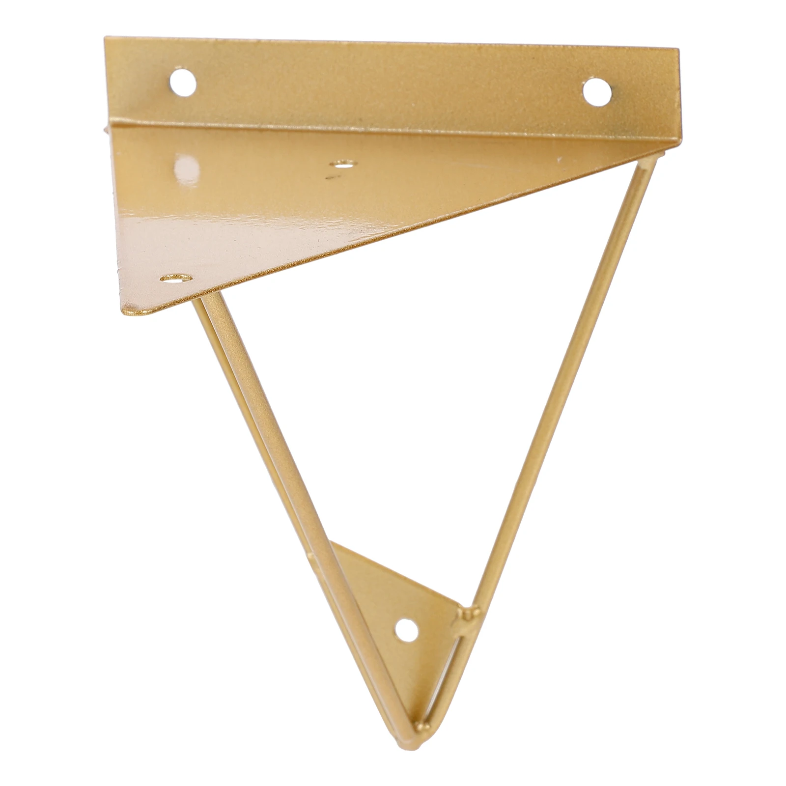

Iron Shelf Brackets Triangle Support Wall Mount Floating Storage Smooth Surface Strong Structure Partition Bracket Hardware