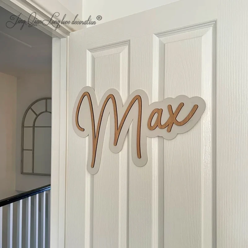 Custom Wooden Name Sign: Nursery Wall Decor  Personalized Free Standing Letter and Name Bedroom Decor Nursery Decor Freestandin