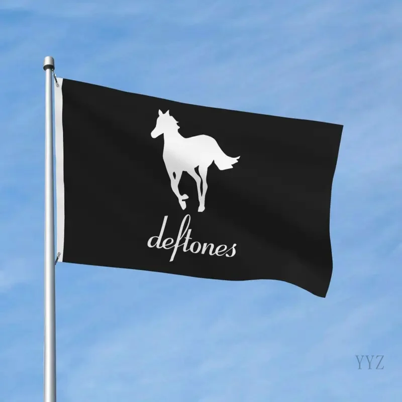 Running Deftones Metal Punk Flag Indoor Outdoor Banner All Weather Decoration Vivid Color 2x3 3x5 4x6 5x8 FT Flags