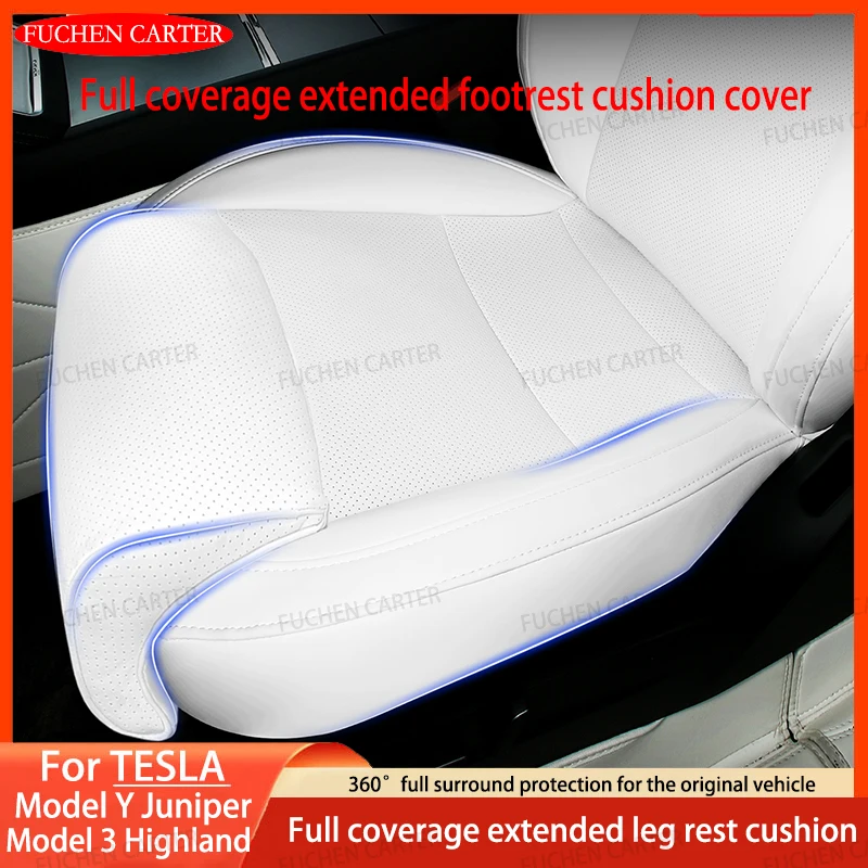 

Для Tesla ModelY Juniper Model 3, удлинитель для ног Highland, чехол для сиденья, удлинитель из пены с эффектом памяти, аксессуары для салона автомобиля