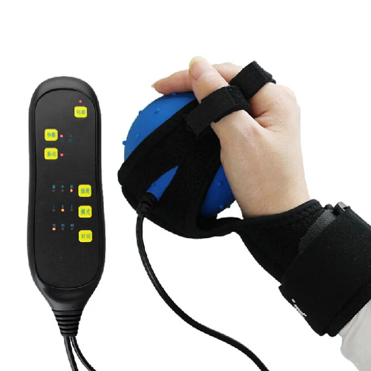 Hemiplegie Finger Erholung Ausrüstung Training Elektrische Heiße Kompresse Massage Training Bälle Elektrische Massage Ball Finger Board