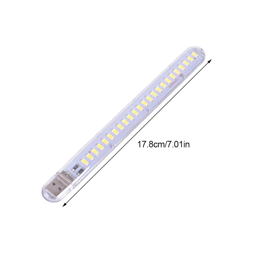 Mini USB LED Book Lamp for Home Dormitory - Portable Reading Night Light