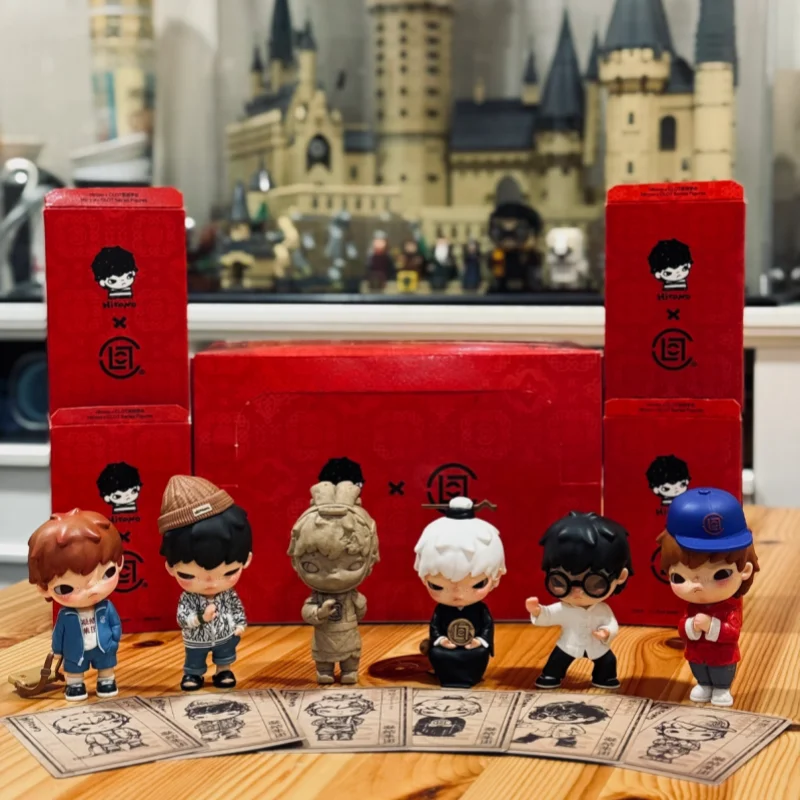 

POP MART Hirono x CLOT Series Blind Box Toys Kawaii Anime Action Figure Caixa Caja Surprise Mystery Box Dolls Girls Gift