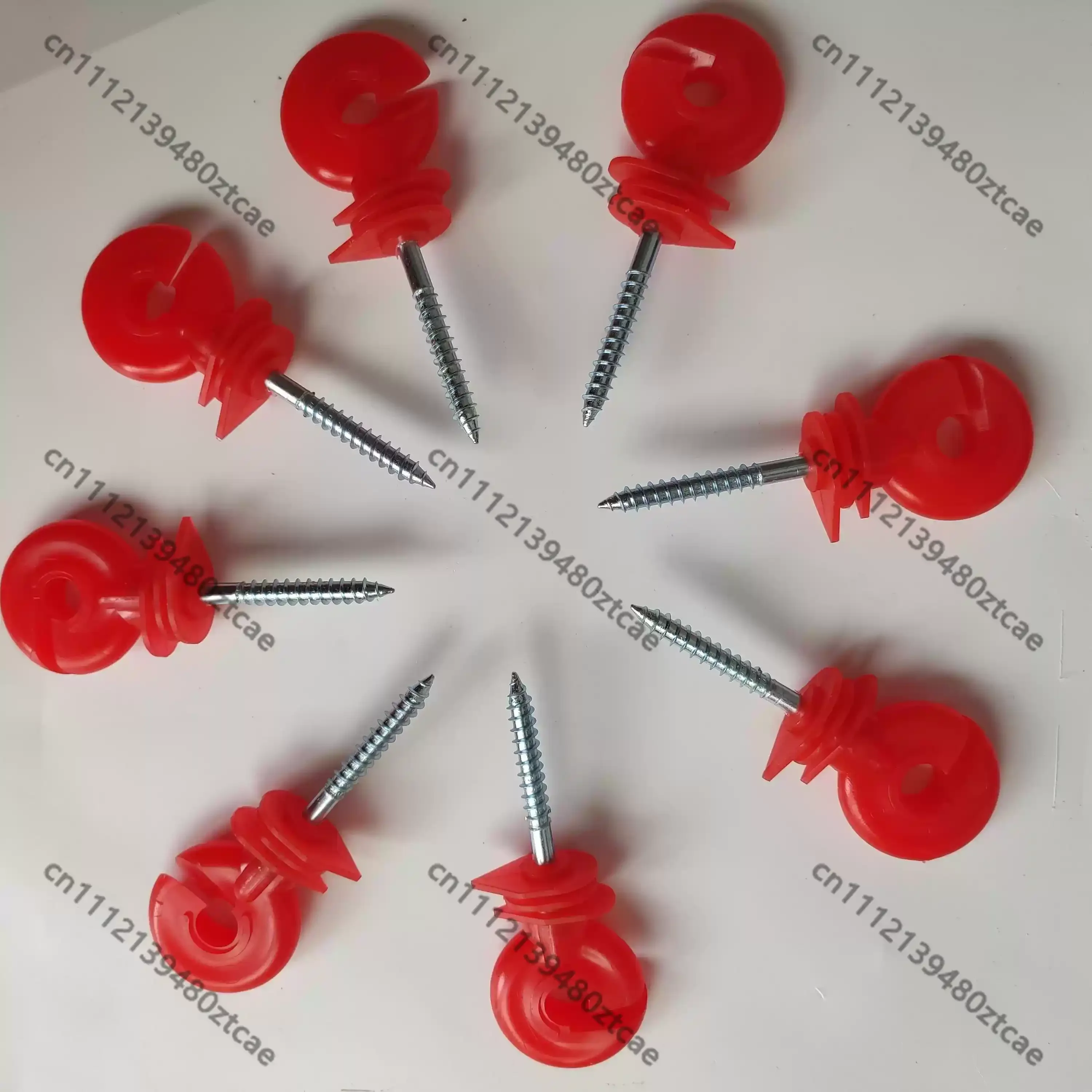 Electronic Fence Insulator 100Pcs Insulation Accessories For Livestock Fencing System Replacement Spare Parts