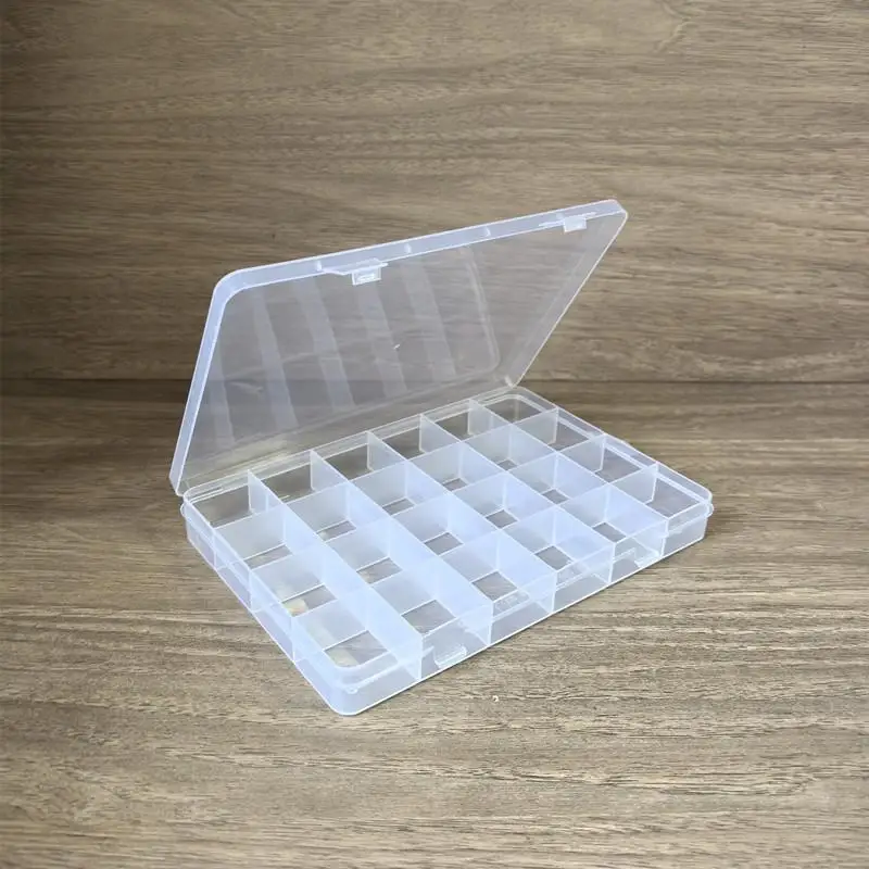 caixa-organizadora-de-plastico-com-24-compartimentos-fixos-para-joias-pequenas-pecas-ferramentas-e-acessorios