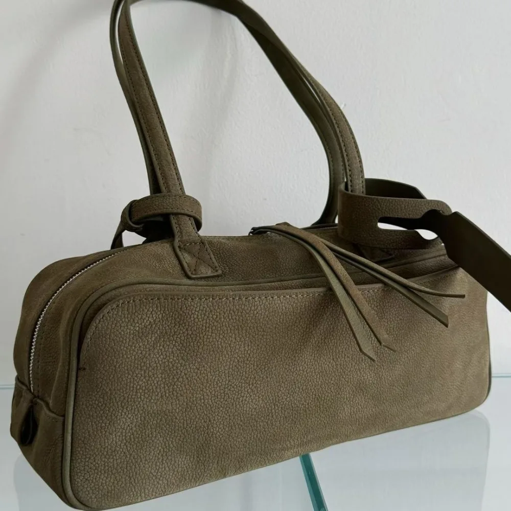 

First Layer Cowhide Women's Handbag Classic Niche Design Versatile High-end Fashion Texture Daily Texture, Durable Vintage