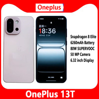 Original OnePlus 13T 5G Unlocked Mobile Phone 6.32inch OLED Snapdragon8 Elite 50MP Rear Camera NFC 80W SuperVOOC 6260Mah