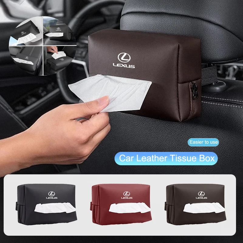 

Car Tissue Box Sun Visor Napkin Holder Accessories For Lexus UX250h RX450h CT200h RX400h NX300h RX350 RX300 GX470 IS350 ES3350 I