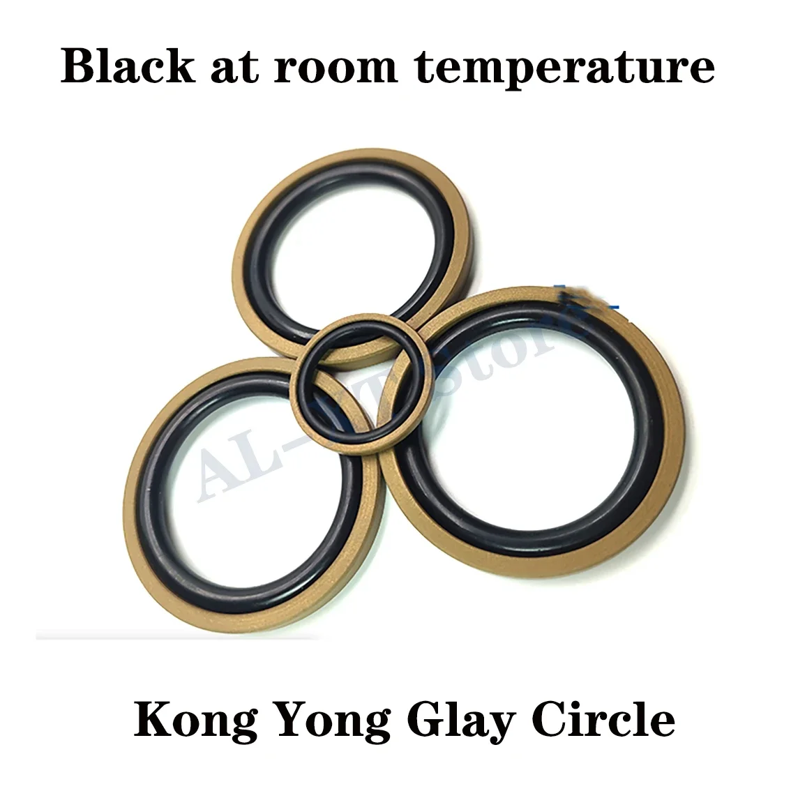 1Pcs STD 8-260mm OD PTFE Outer Ring+NBR Inner Ring Double-Acting Hydraulic Piston Compact Seal Gasket Seal Ring Height 4.2-8.1mm