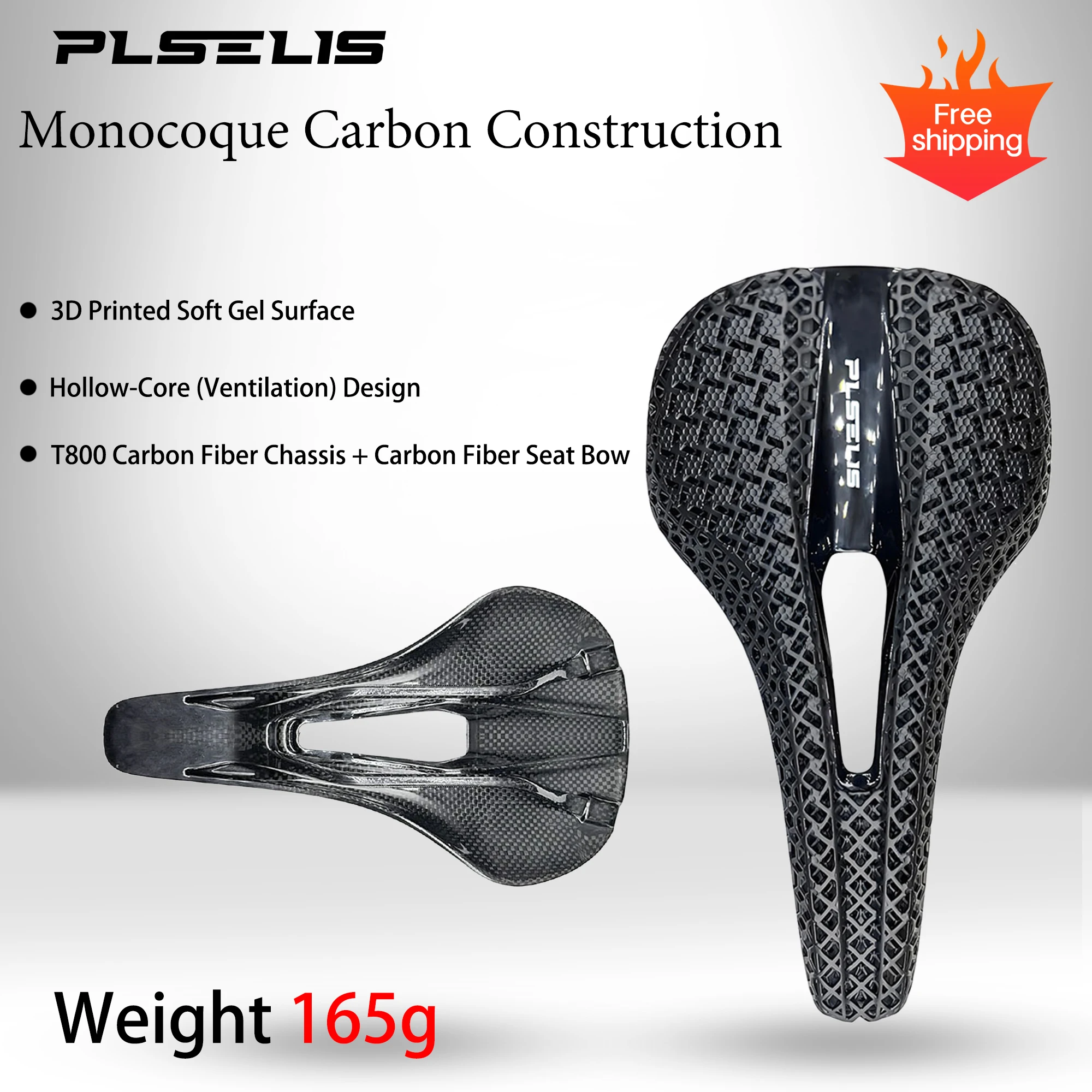 

Карбоновый монокок PLSELIS с 3D-печатью: сверхлегкий дизайн для гоночных выступлений, устойчивый к воде и скольжению