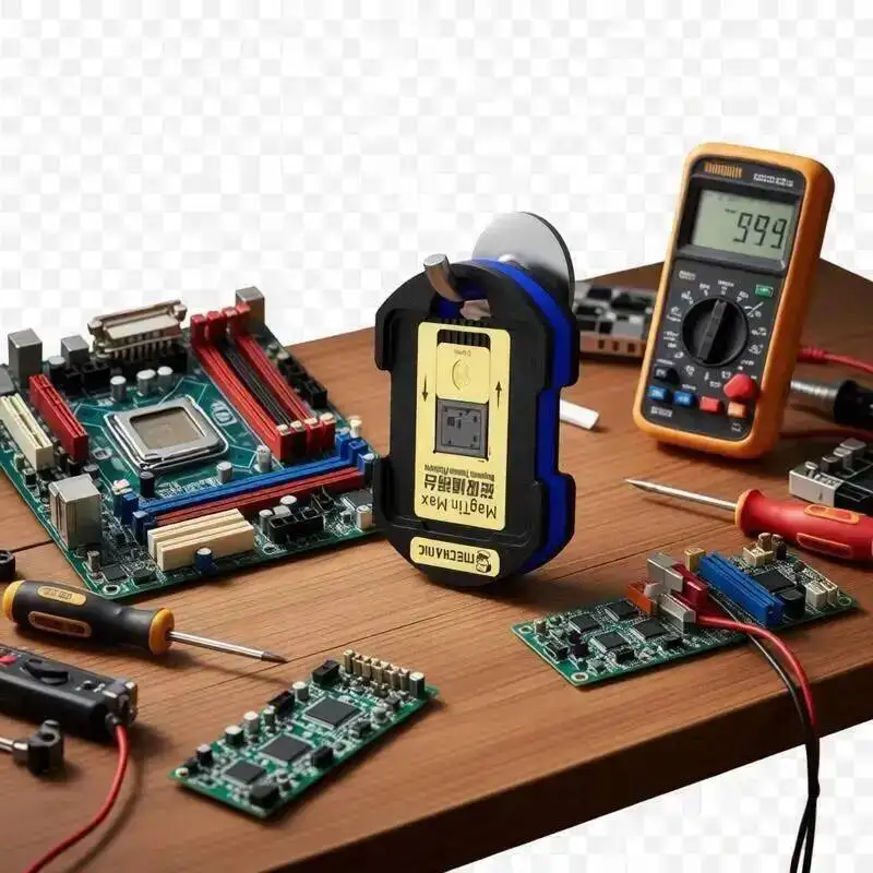 

for Pro Phone/Tablet CPU Soldering MECHANIC MagTinMax Powerful Magnet & Groove Design High-Temp Resistant Quick Heat Dissipation