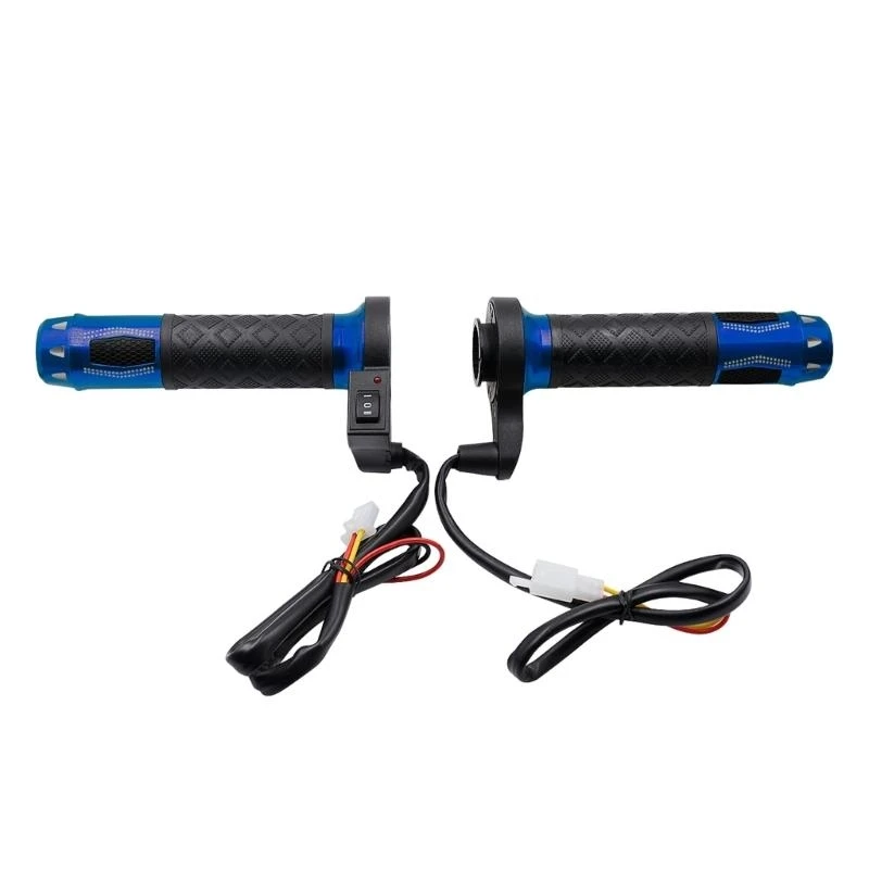 Motorcycle Electric Heated Grips Motorbike Hot Grip ATV Scooters 22mm 7/8