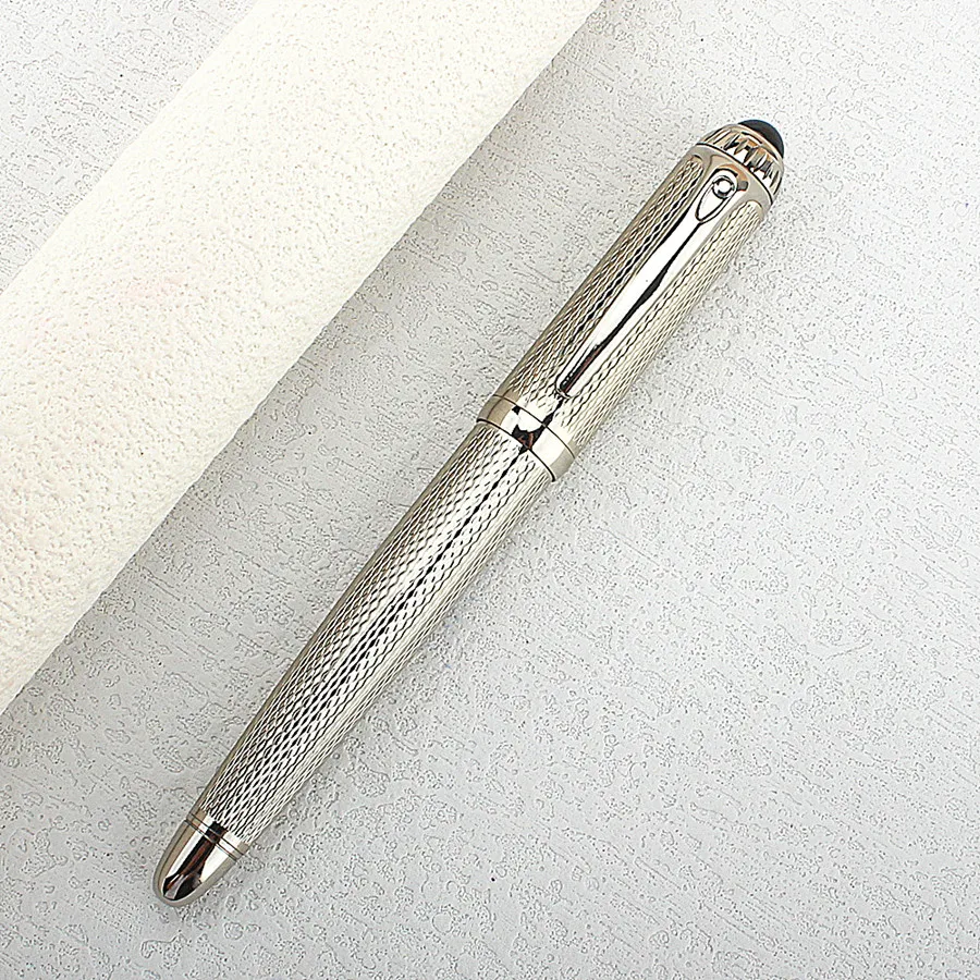 Jinhao 250 Tintenroller mit silbergoldenem Clip, glattes Schreiben für Geschäftsgeschenke, Kugelschreiber – Detail 2