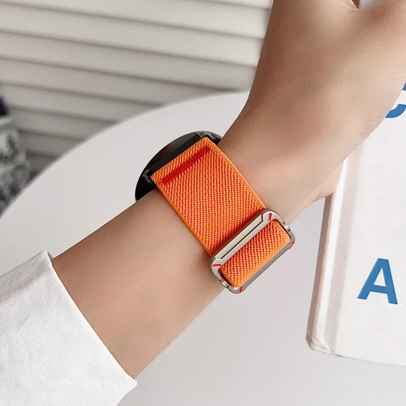 22 mm elastisches Nylonband für Xiaomi Watch 2 Pro S4 S3 S2 S1 Pro Active geflochtenes Uhrenarmband für Mi Watch Color Miwatch Color 2 – Detail 15