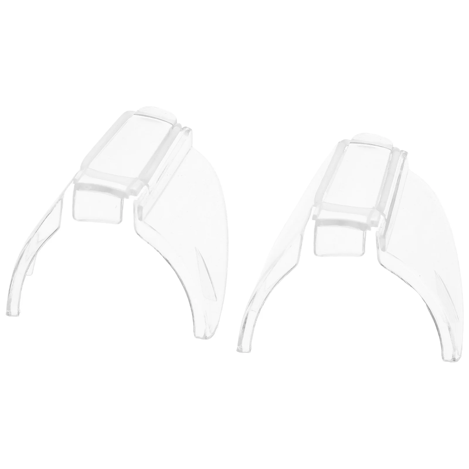 

2 Pcs Goggles Eye Shields for Glasses Side Metal Rack Flexible Eyeglasses Replacement Protector