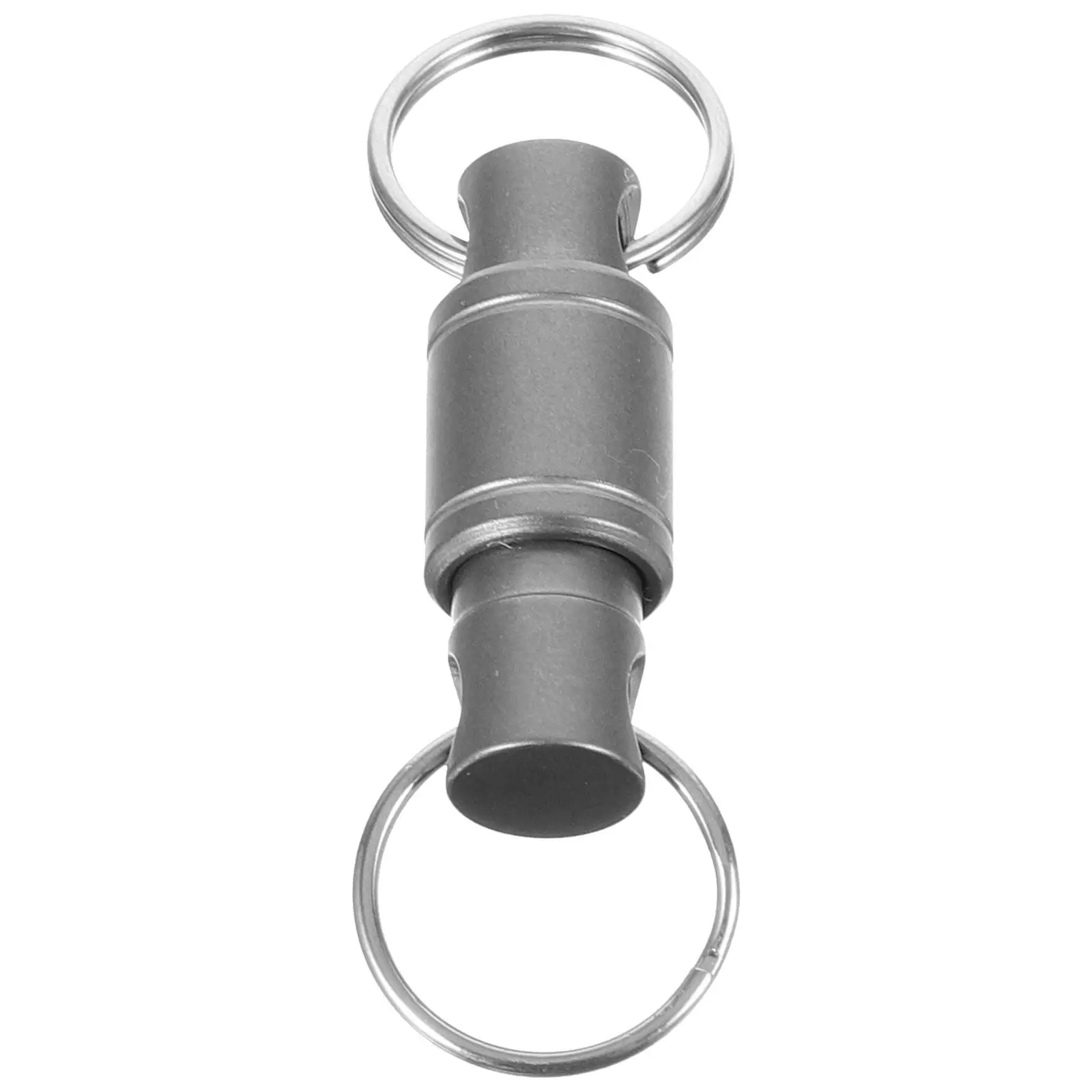 Creative Quick Release Keychain Metal Double-End Keyring Rotatable Outdoor Key Holder Key Organizer Quick Release Keychain