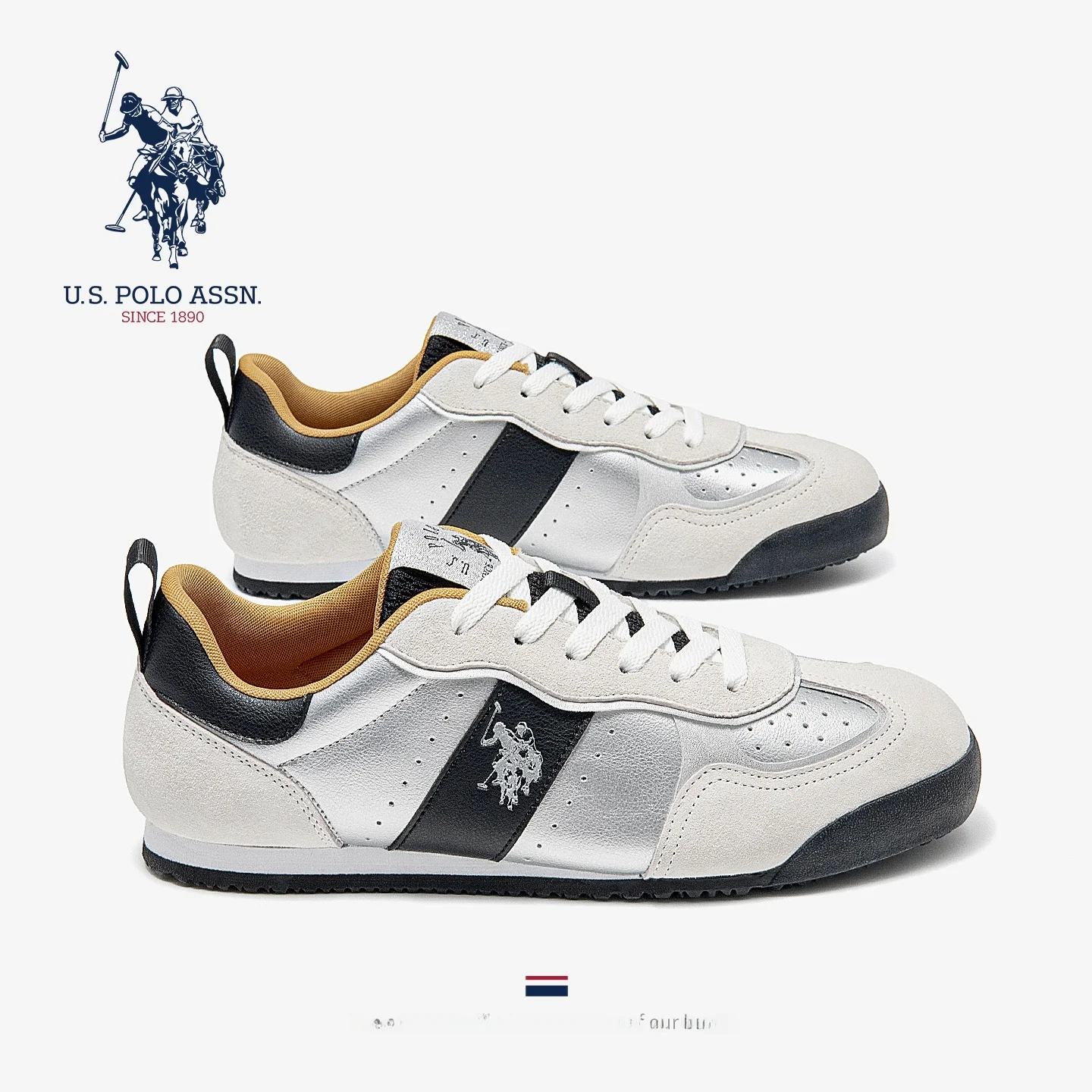 Zapatillas Deportivas Casuales Transpirables de Moda Primavera para Hombre USPA, de Caña Baja, Cómodas para Actividades Diarias al Aire Libre