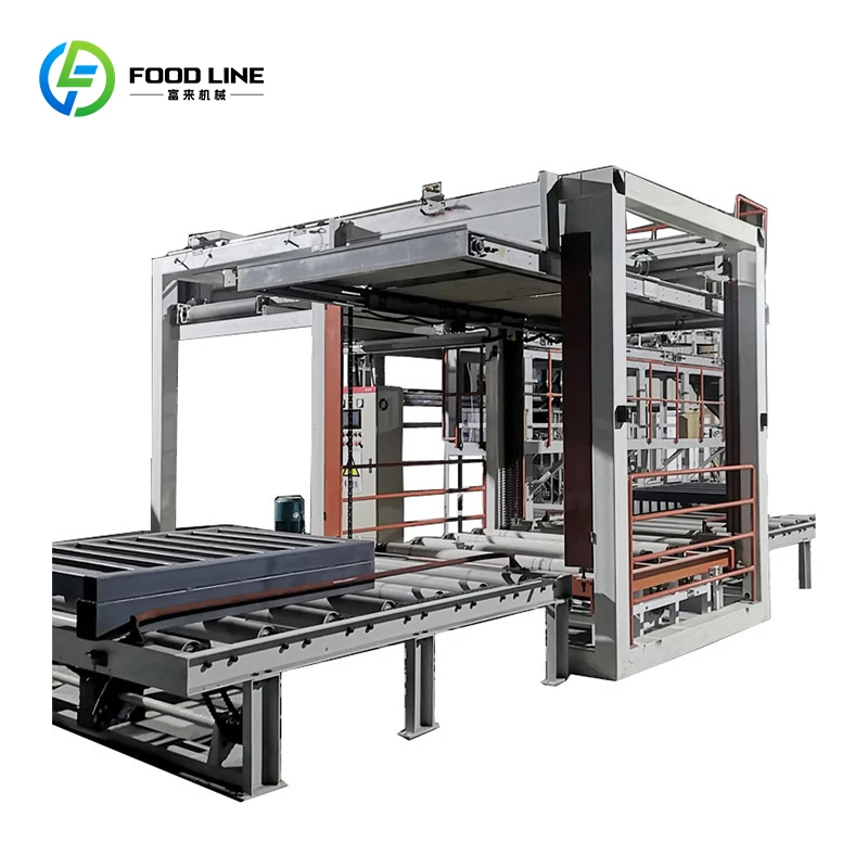 Customized High Speed Warehouse Palletizer Automatic Stacking Machine for Mass Production Lines