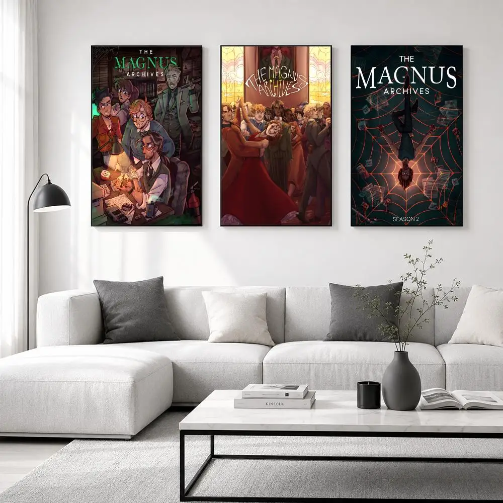 Podcast The Magnus Archives Poster posters for bedrooms and living rooms—high-definition cartoon movie-themed wall art.