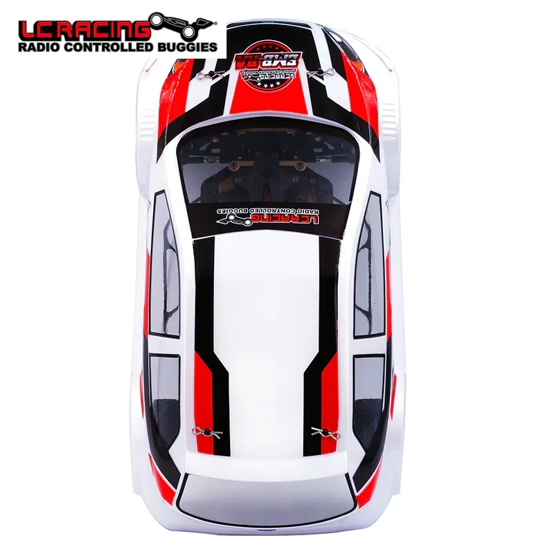 LC RACING 1/14 EMB-RA RTR Rally RC Car 35A Brushless ESC Water Proof 2.4G Transmitter 4WD High Speed Off-road RC Car